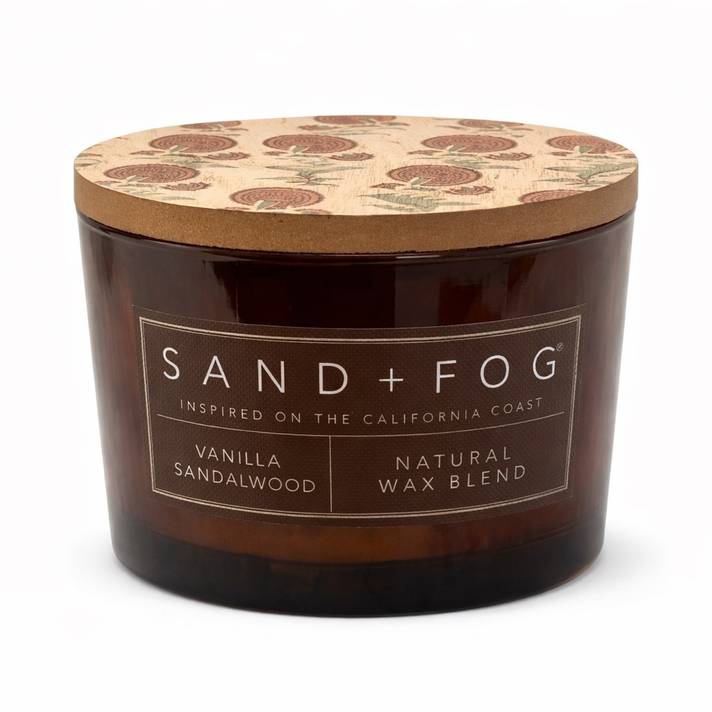 Sand + Fog Vanilla Sandalwood Candle